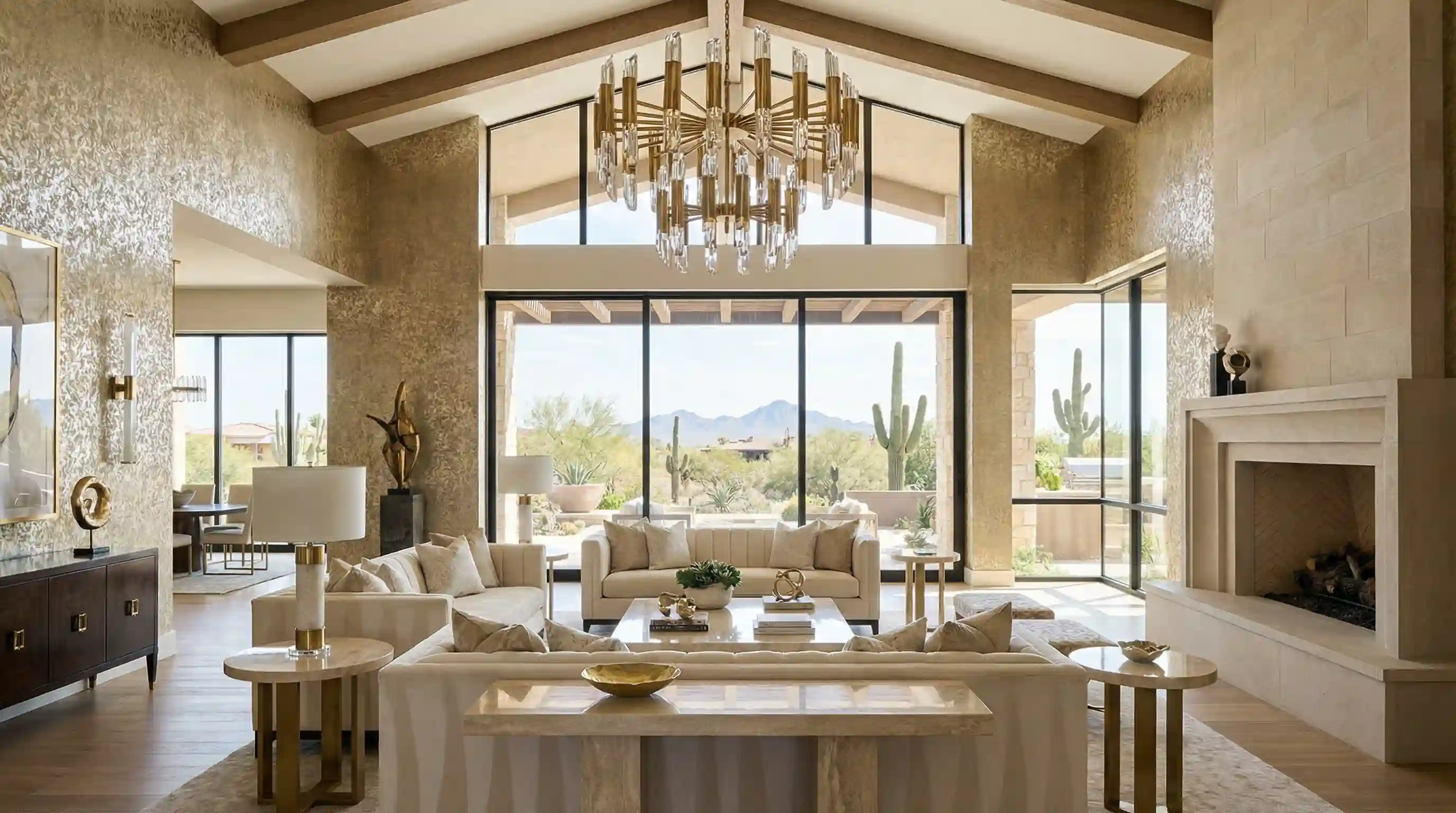 Luxury wallpaper installation in Park Hill, Denver