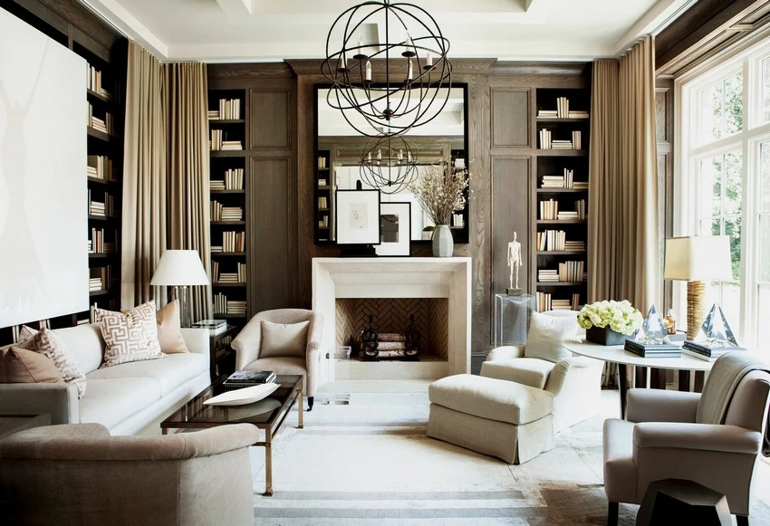 Designer wallpaper installation in Park Hill, Denver